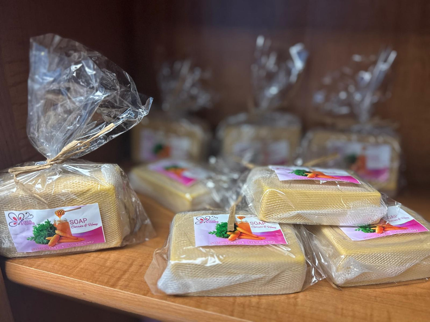 Carrot and Honey Soap
