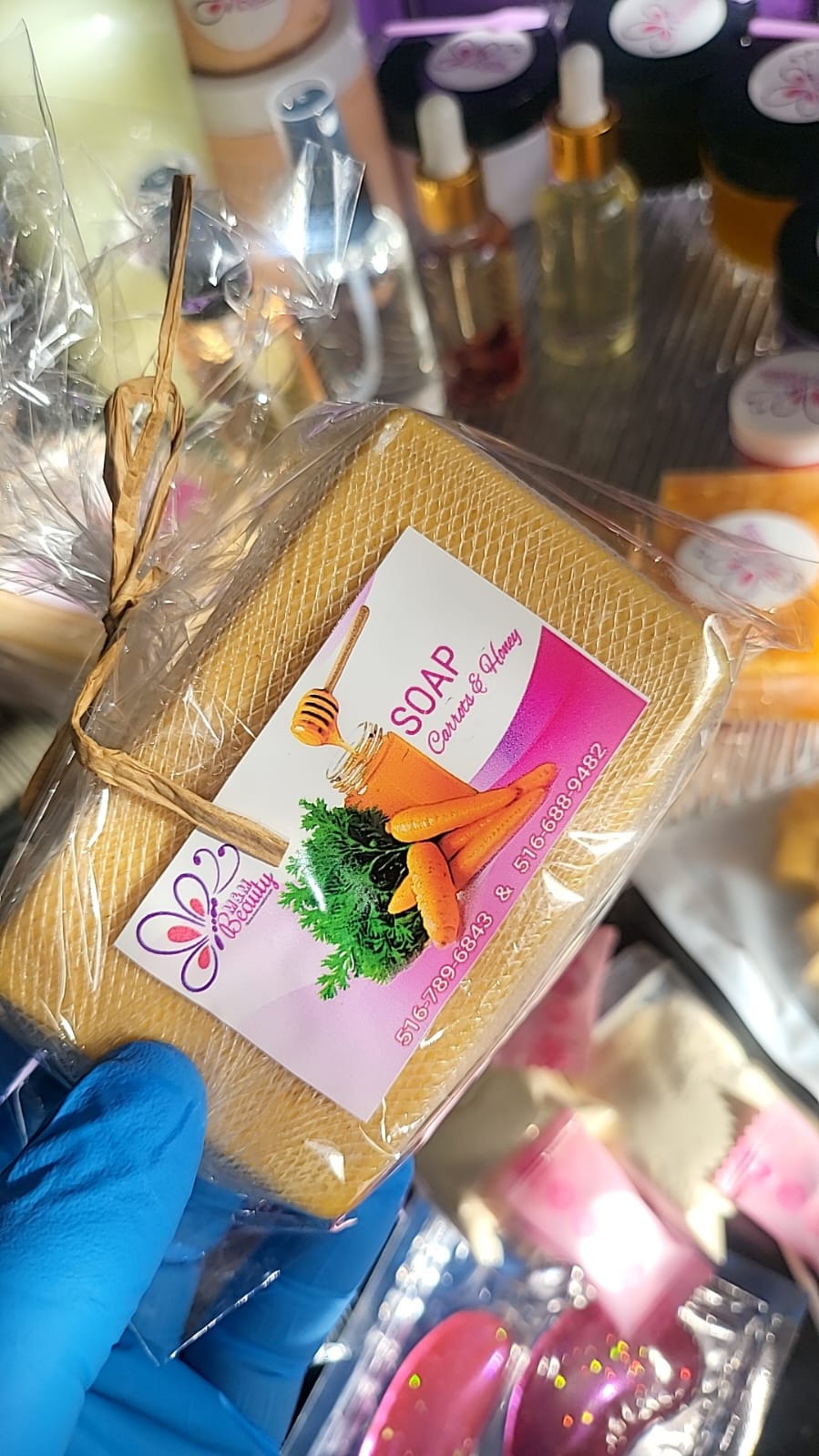 Carrot and Honey Soap